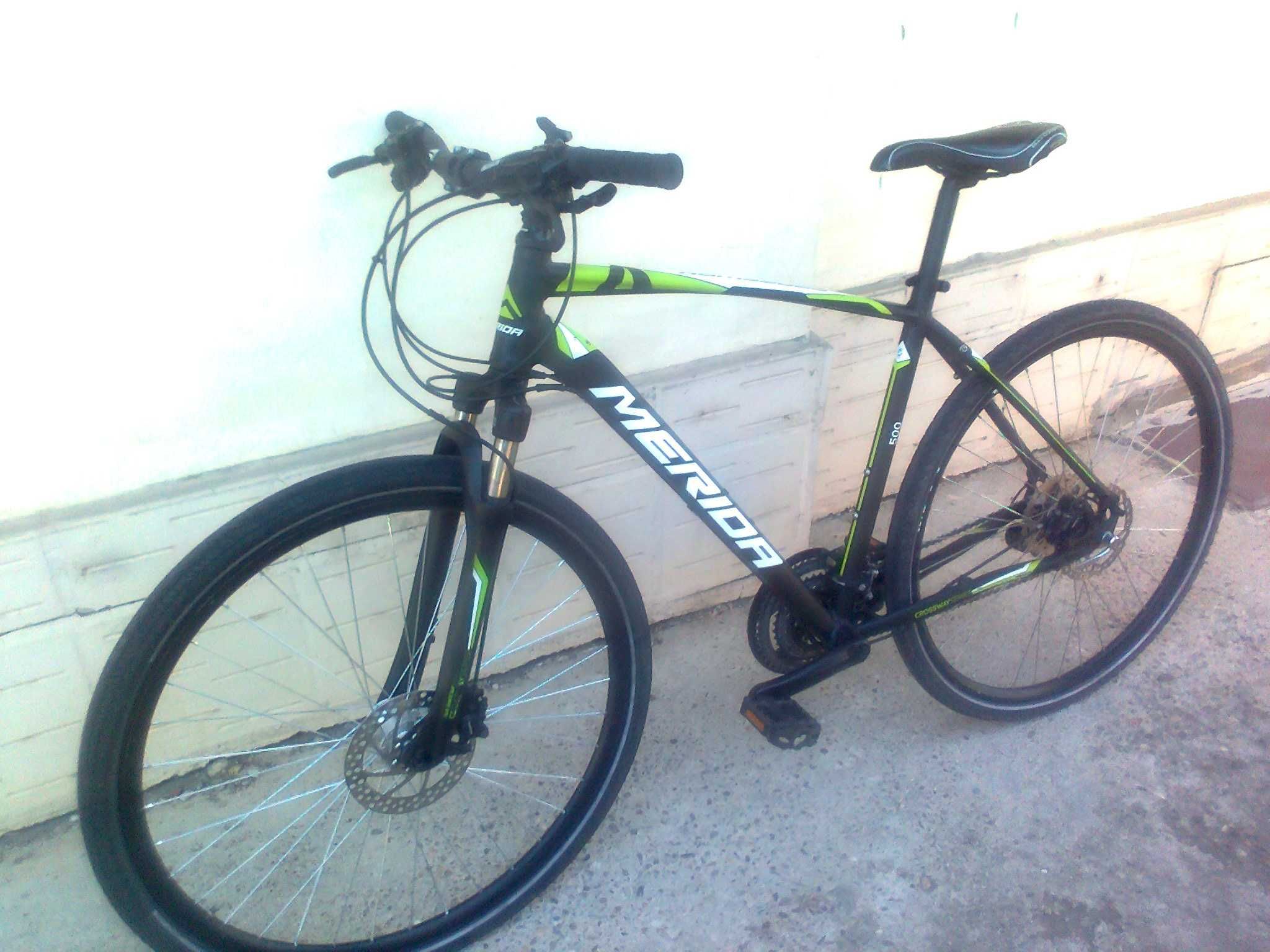 30 скорости Merida CrossWay 500 - Хидравличен Модел