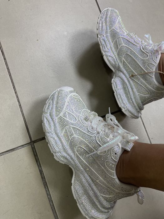 Adidasi dama cu sclipici