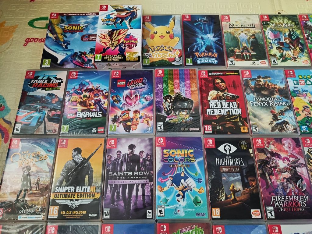 Распродажа Nintendo switch игры