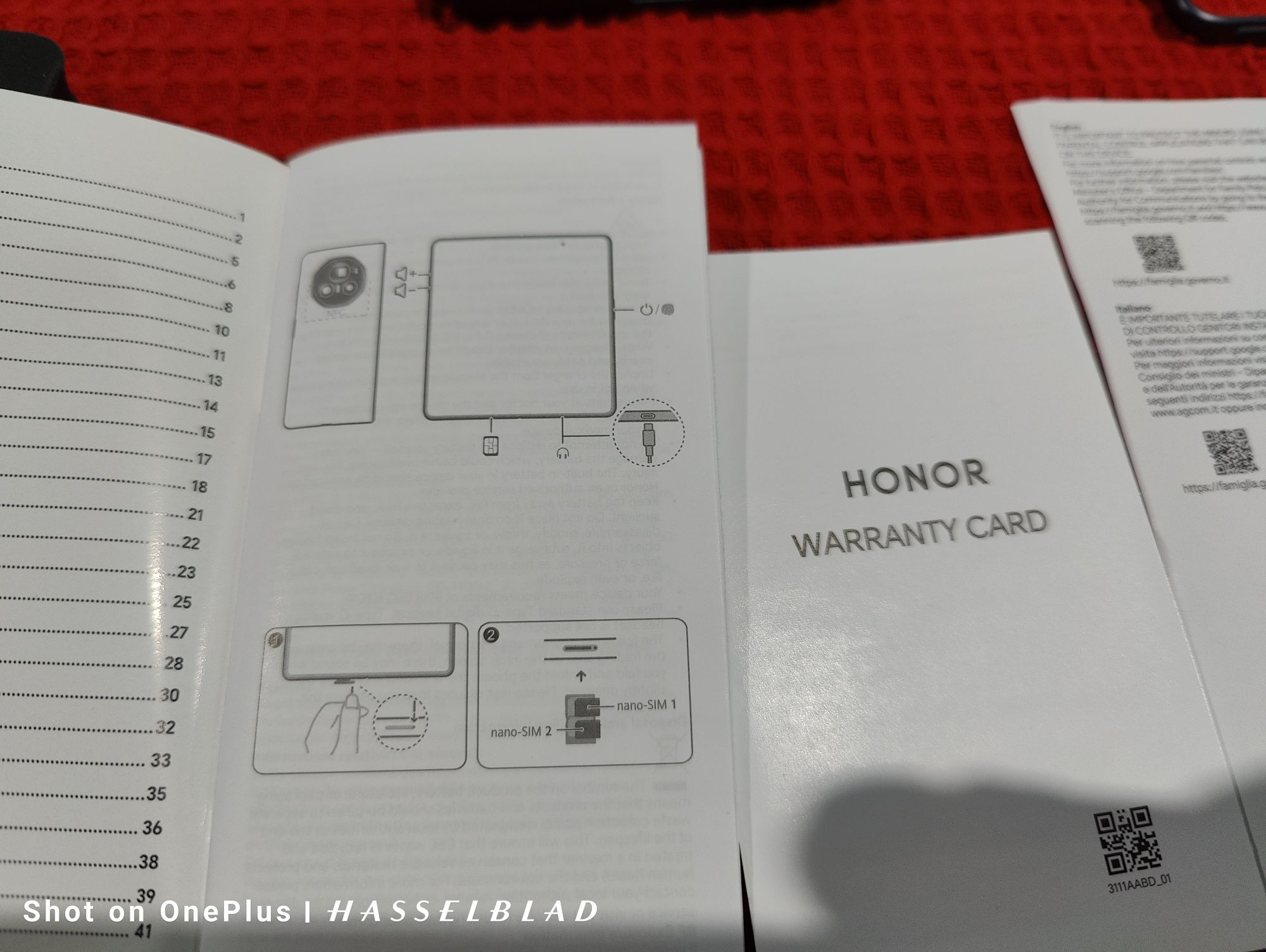 Honor Magic V3 оригинален кейс калъф и протектор изваден от кутия на