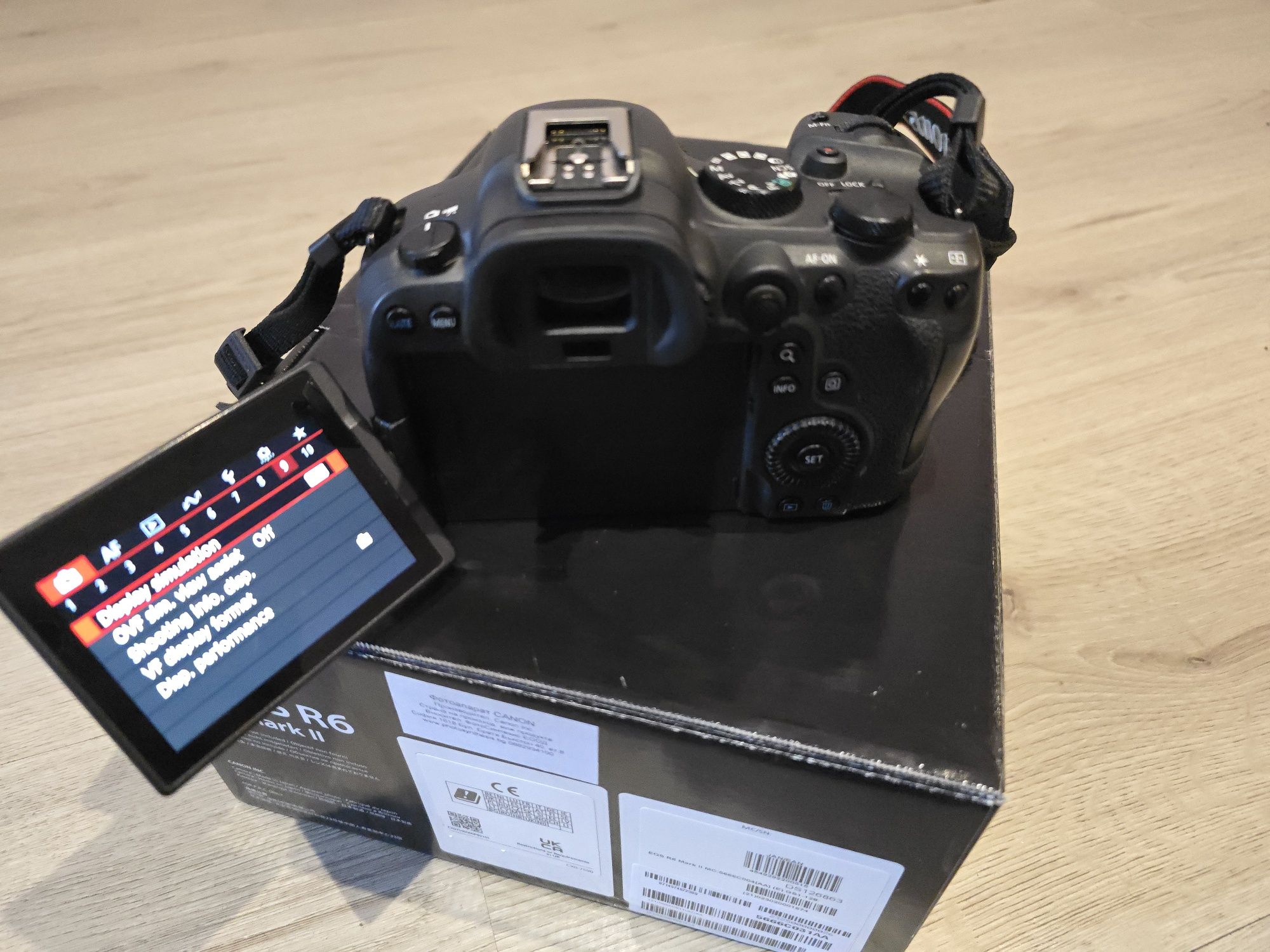 Canon R6 Mark II + екстри
