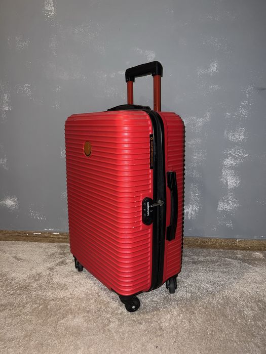 Valiza Mare rosie troller