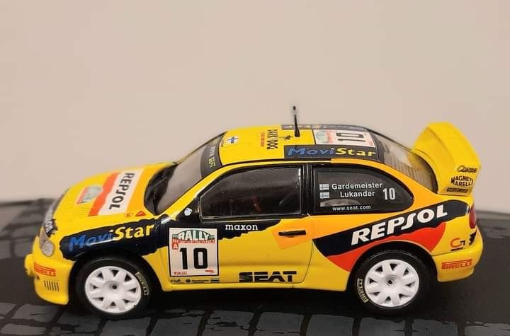 Seat Cordoba WRC #10 Rally New Zealand 1999 1:43 Ixo/Altaya