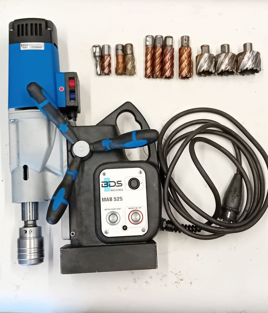 Bormasina cu talpa magnetica MAB 525 si MAB 200
