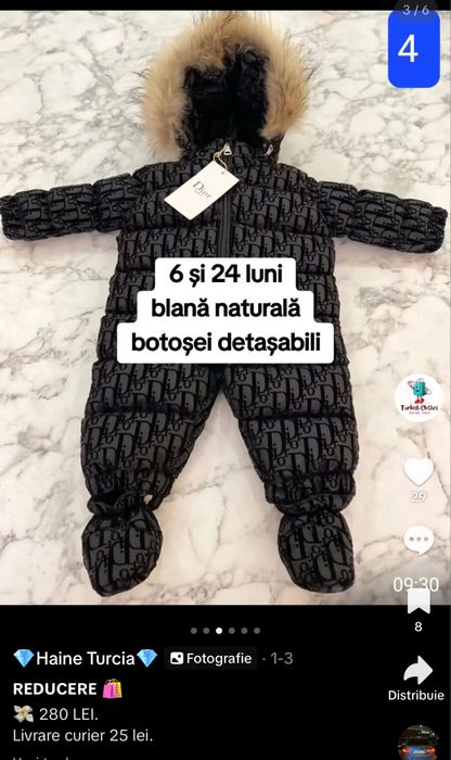 Vand combrizon nou negru