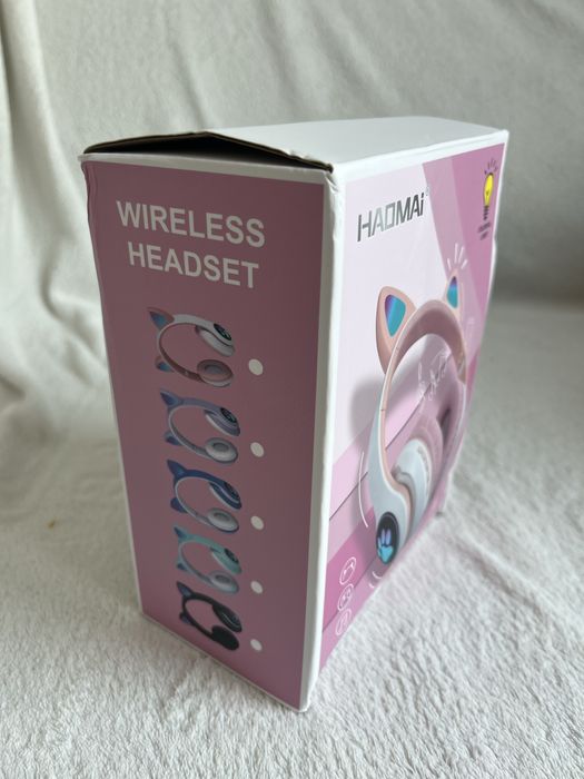 Casti bluetooth urechi de pisica