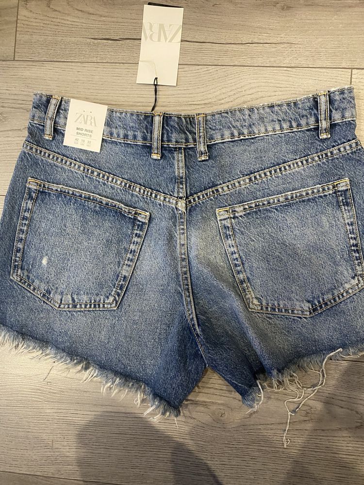 Zara дънкови панталонки