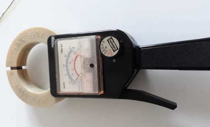 Clamp ampermetru - voltmetru analog 100A- 650V vintage romanesc