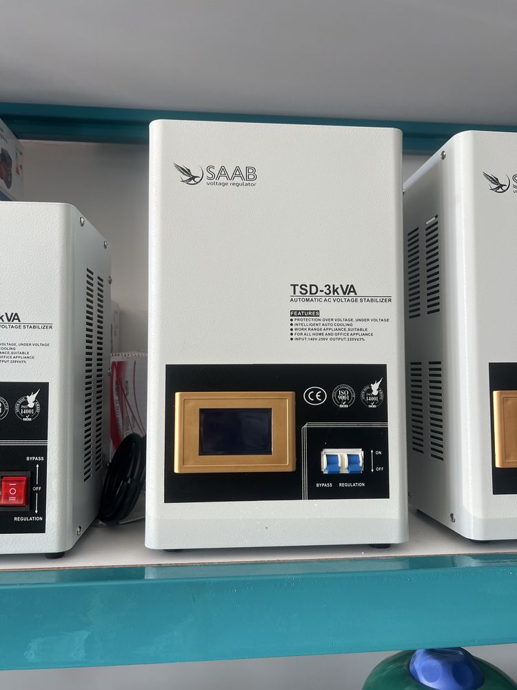 SAAB латорный стабилизатор 3кв/ Стабилизатор напряжения для дома