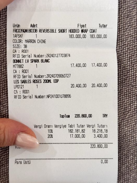 Двулицево палто Louis Vuitton