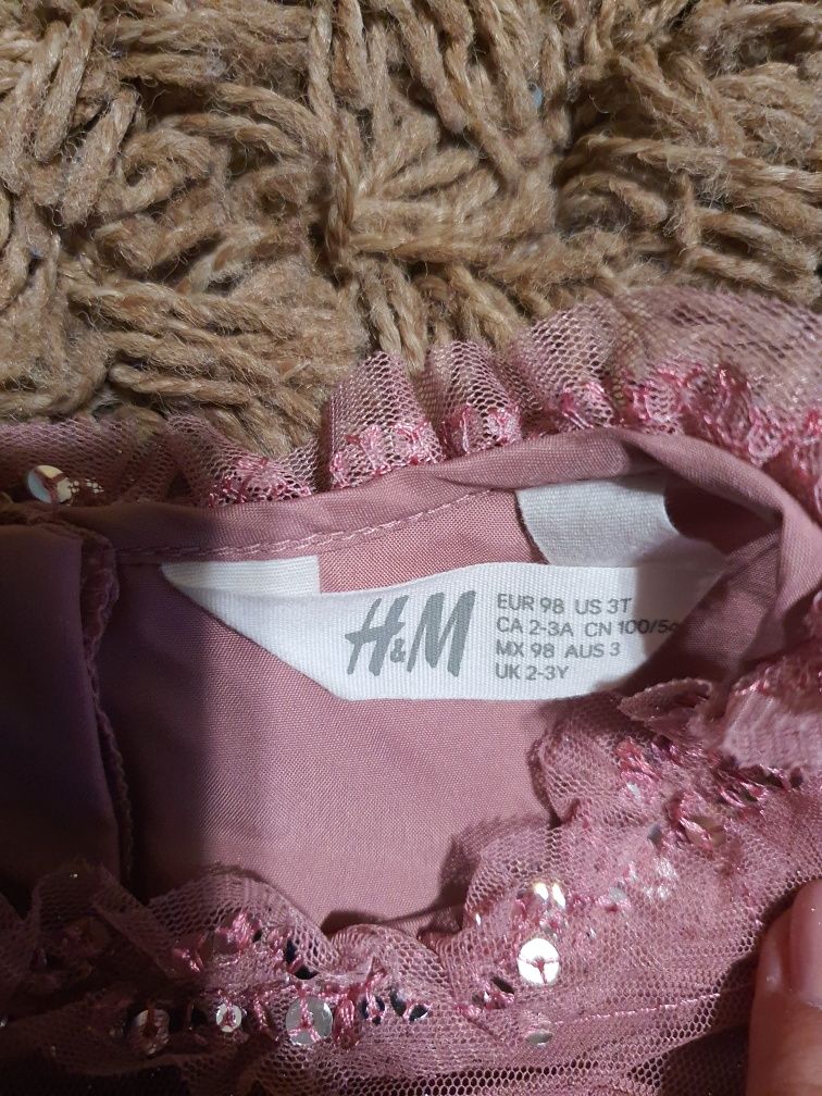Vand rochie H&M  serbare, ocazie, aniversare, marime 98 si marime 110