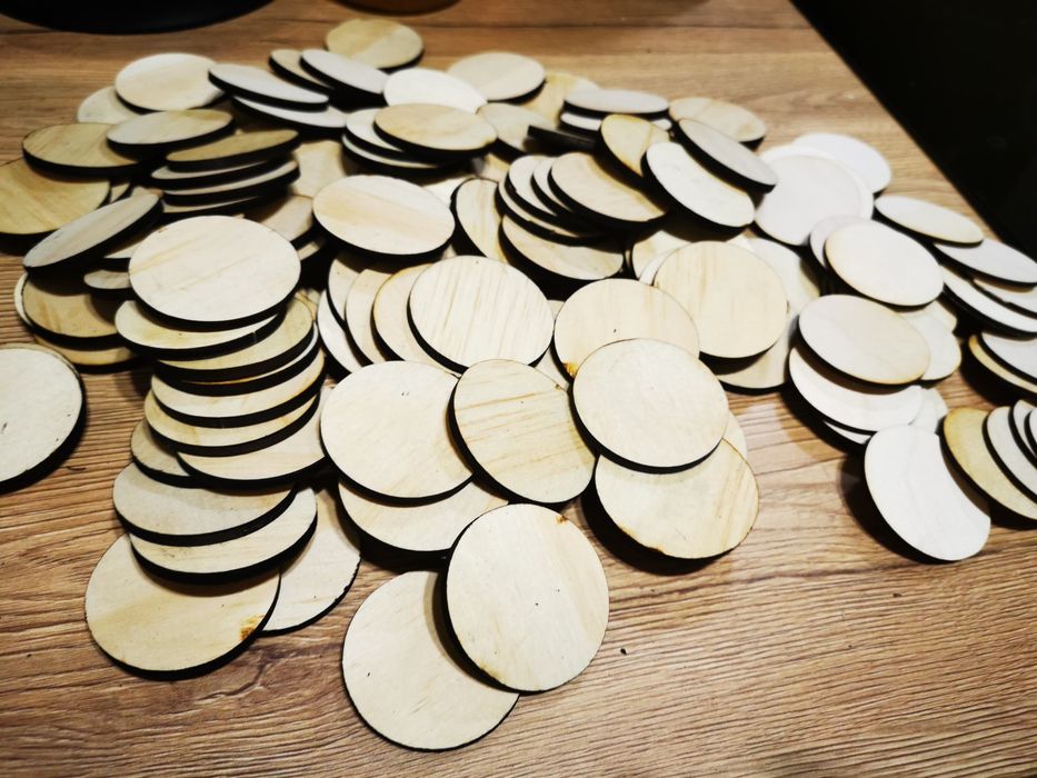 Заготовки за арт проекти кръгове дървени