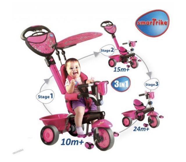 Детска триколка Smart Trike 3 in 1
