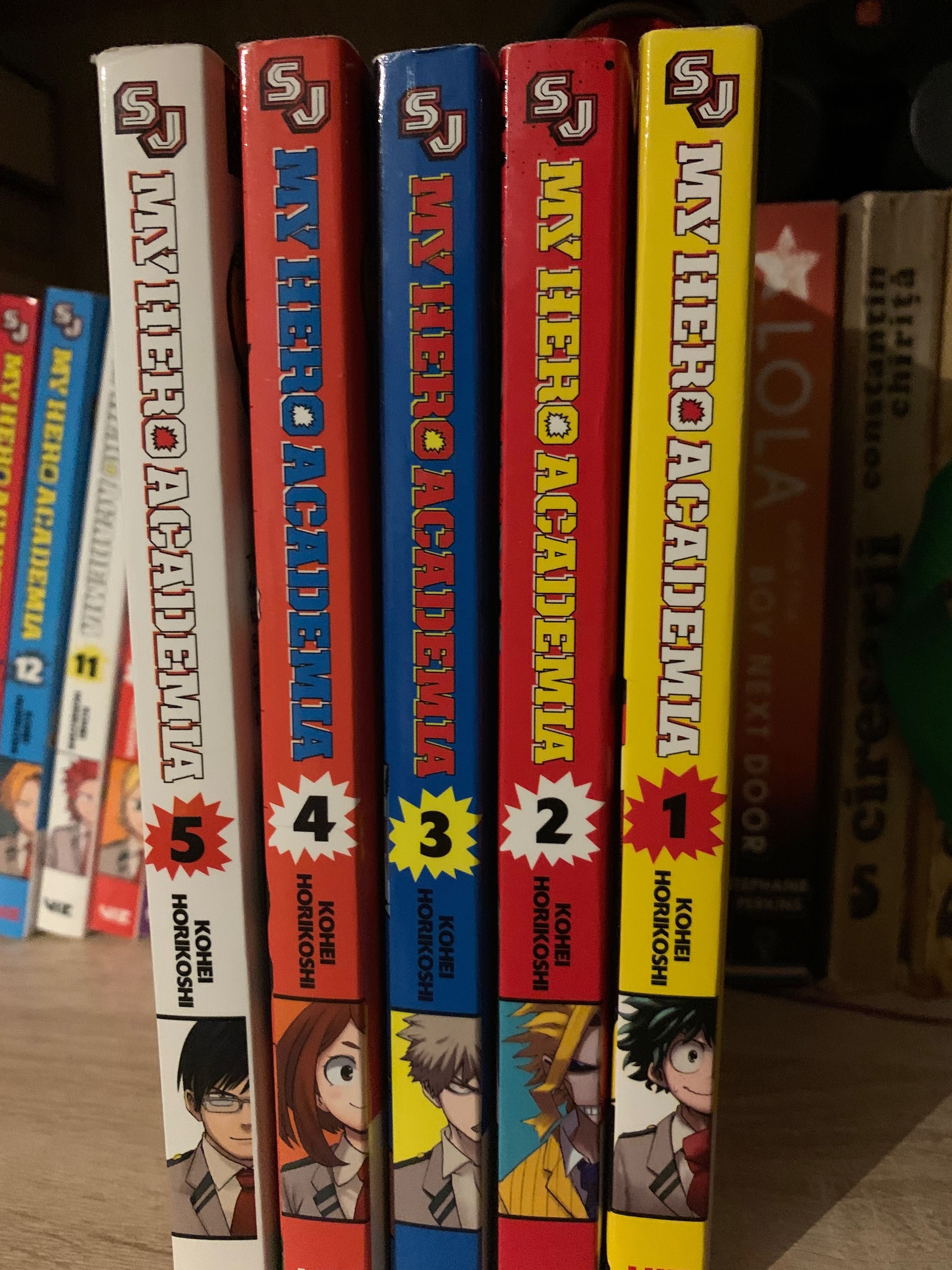 Manga My Hero Academia  vol. 1-25