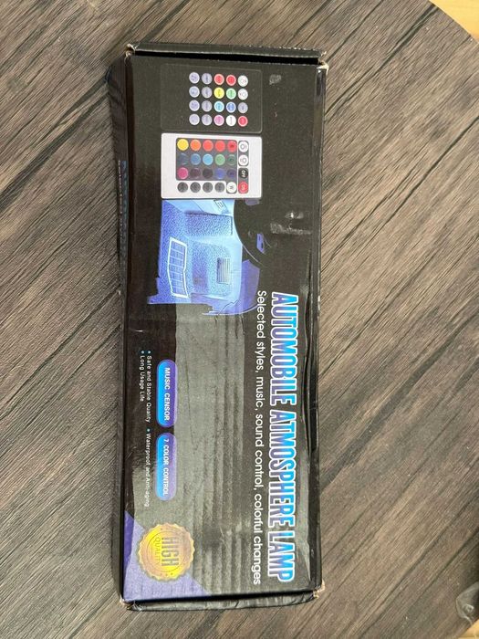 Kit LED Auto Interior – Lumină Ambientală cu Telecomandă l