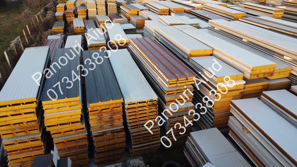 Panou Sandwich pentru acoperis oferta limitata, depozit AIUD