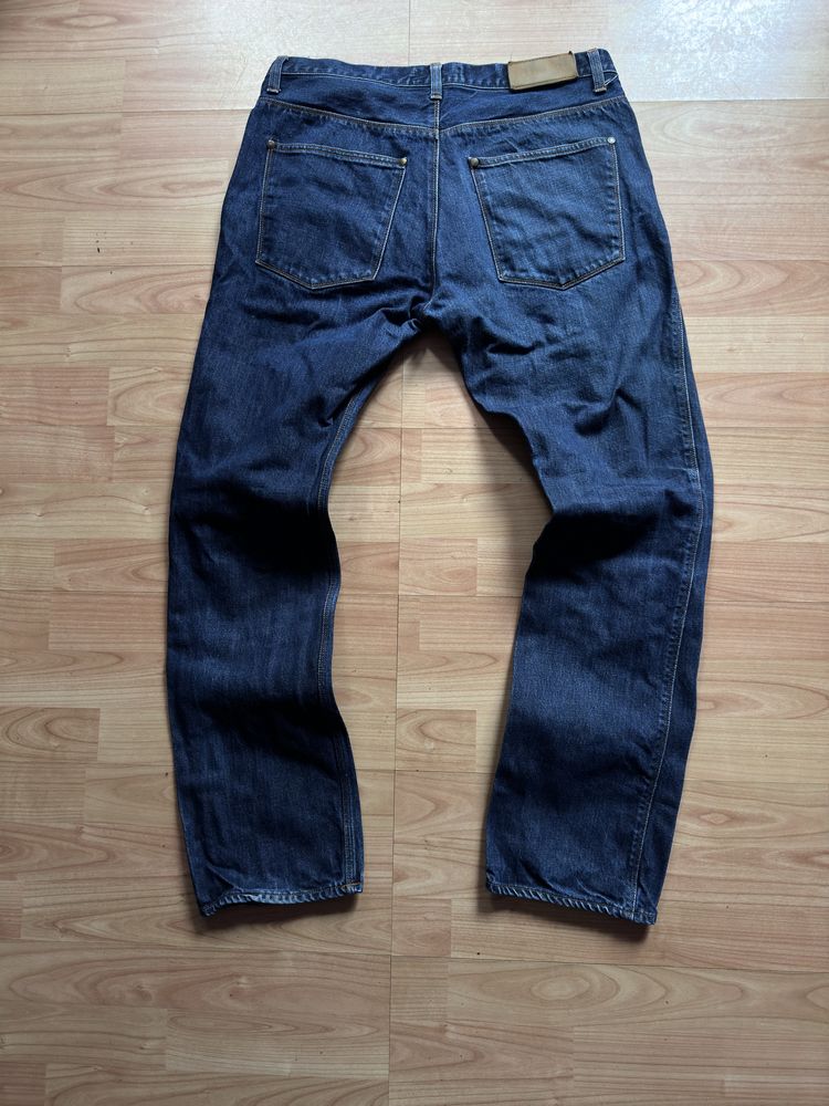 Blugi jeans pants regular straight Acne Studios albastri