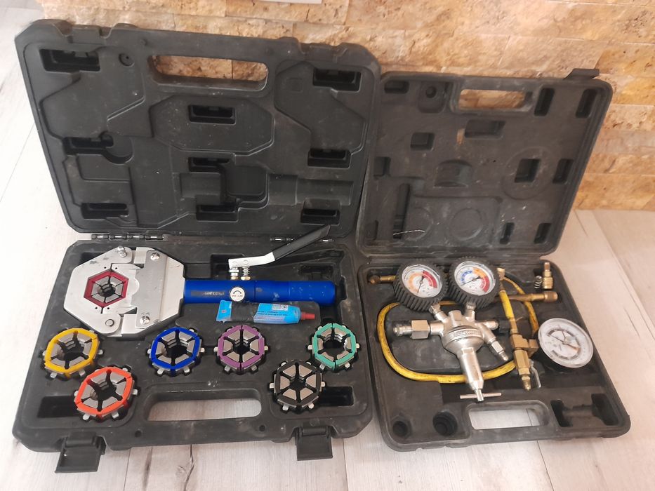 Presa si set reductor cu manometru  mastercool