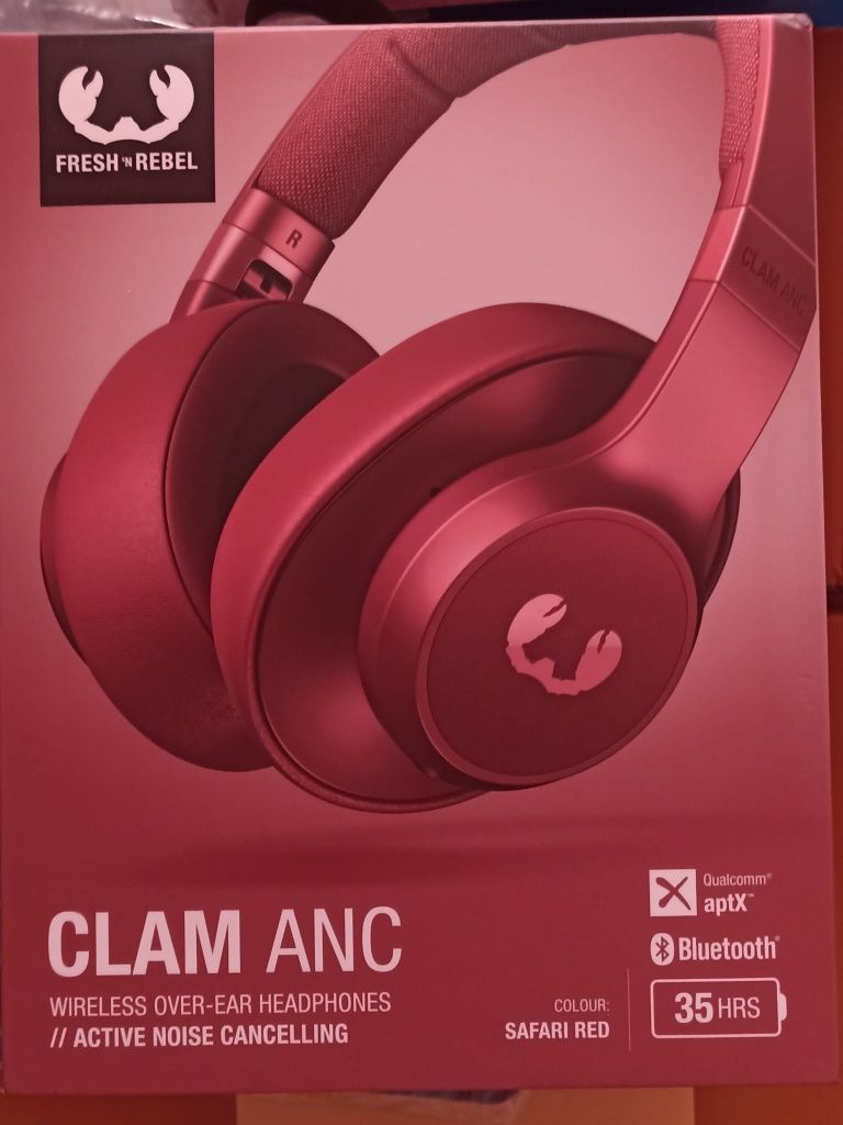 Casti Audio Over the Ear Pliabile Fresh 'n Rebel Clam, Wireless,