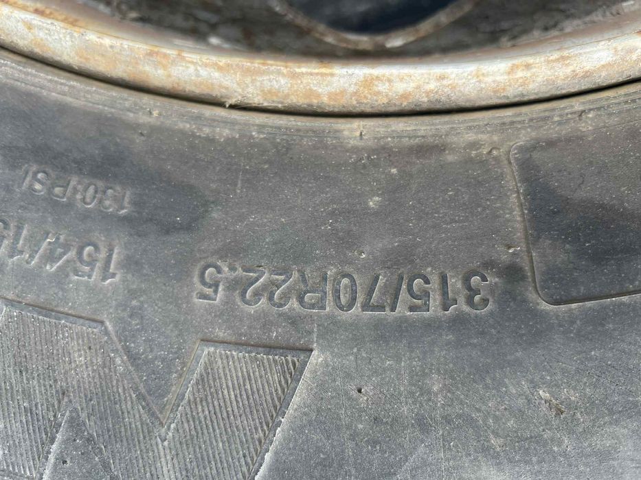 Гуми с джанти KAMMA 315/70/22.5