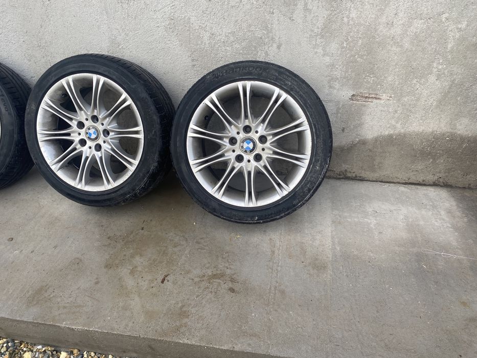 Jante bmw stare buna + cauciucuri vara dot 2024.