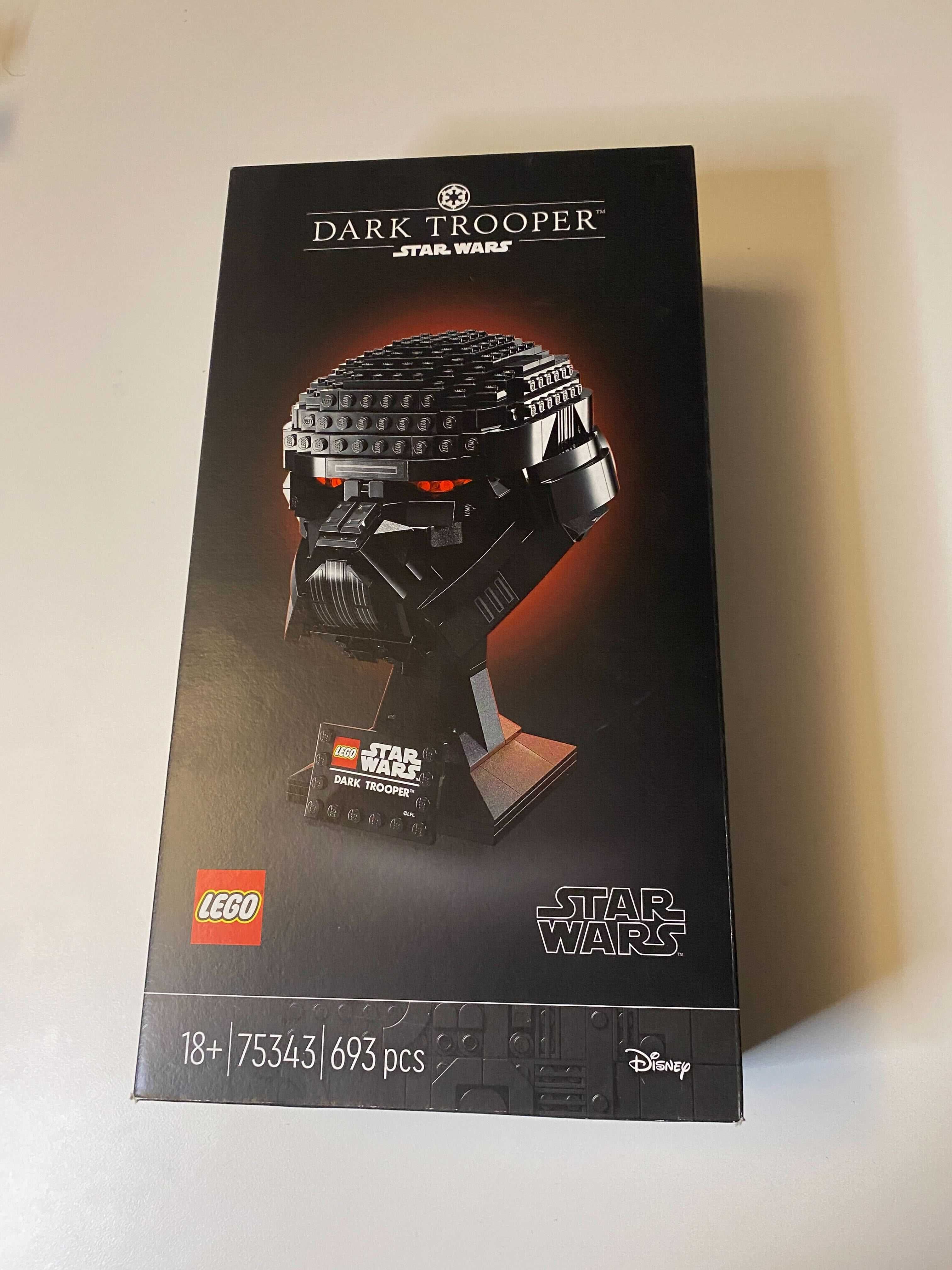 LEGO Star Wars 75343 - Dark Trooper Helmet - NOU Sigilat