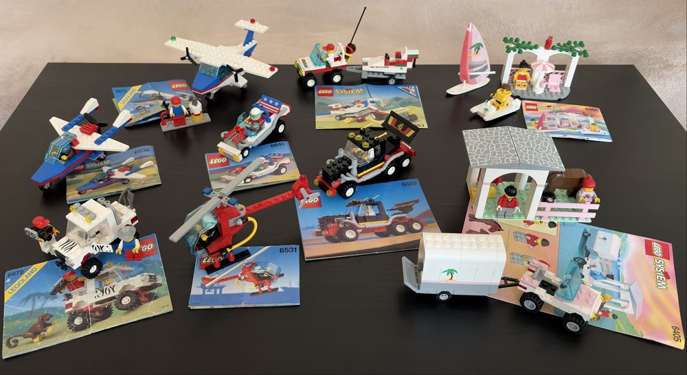 Различни лего сетове