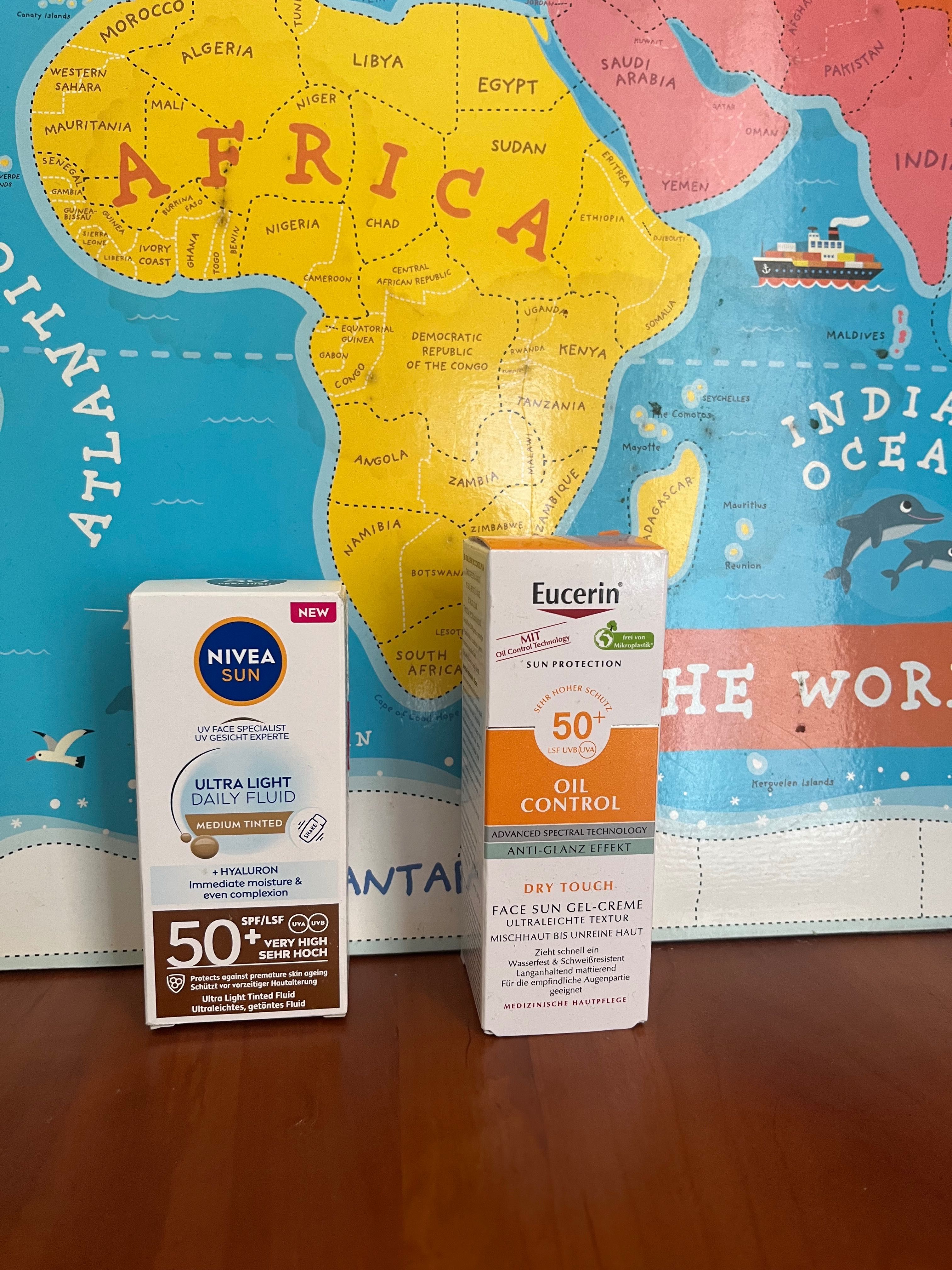 Ofer creme protecție solară la jumate de preț