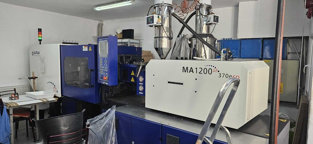 Masina injectie mase plastice HAITIAN MA 1200/370 Eco. abricatie 2018