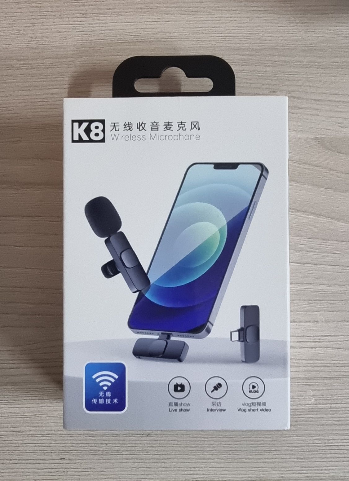 Беспроводной Микрофон for iPhone K8