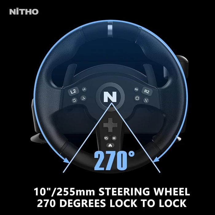 Volan de curse NiTHO Drive Pro V200 joc !