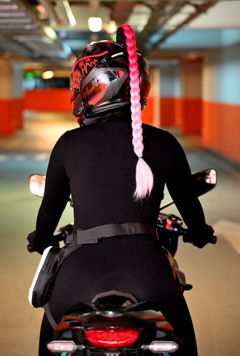 Coada pentru casca moto/atv/scuter etc