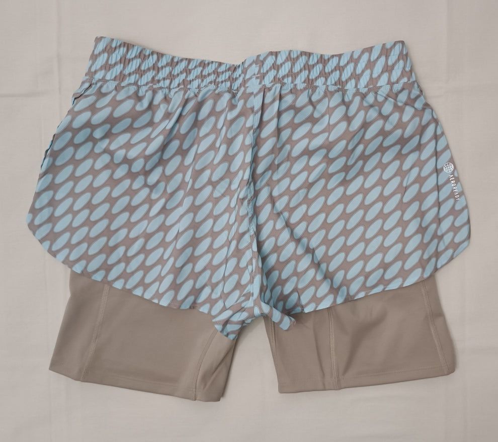 Adidas x Marimekko 2in1 Shorts гащета с клин 2в1 M Адидас спорт шорти