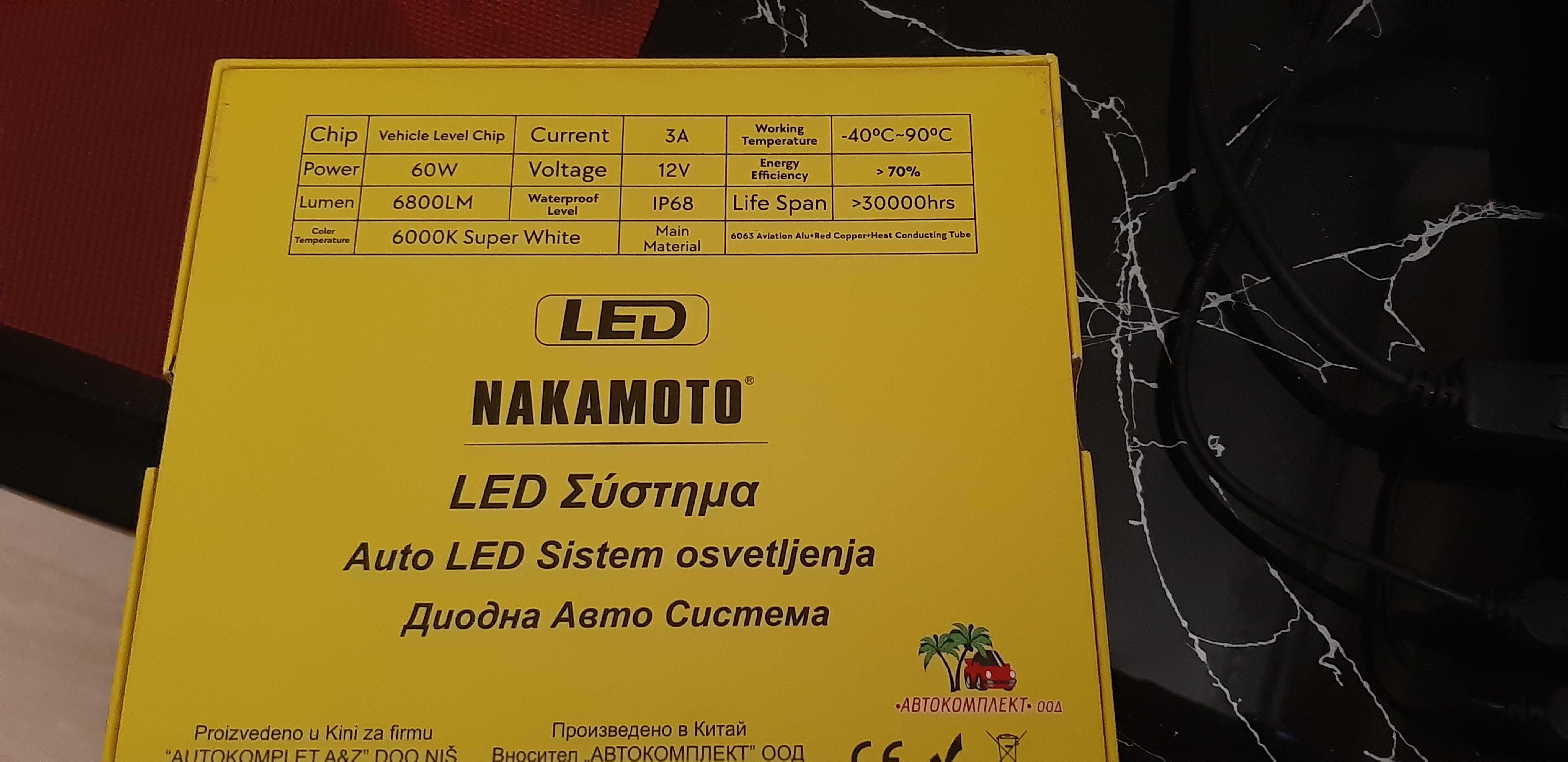 Диодни/LED H4 крушки за фарове