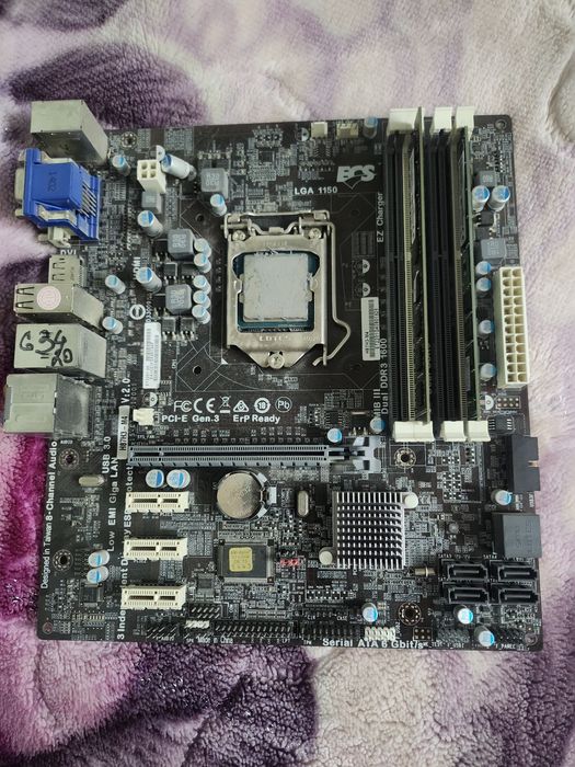 i3-4330 protssessor+plata+ddr3 8+4