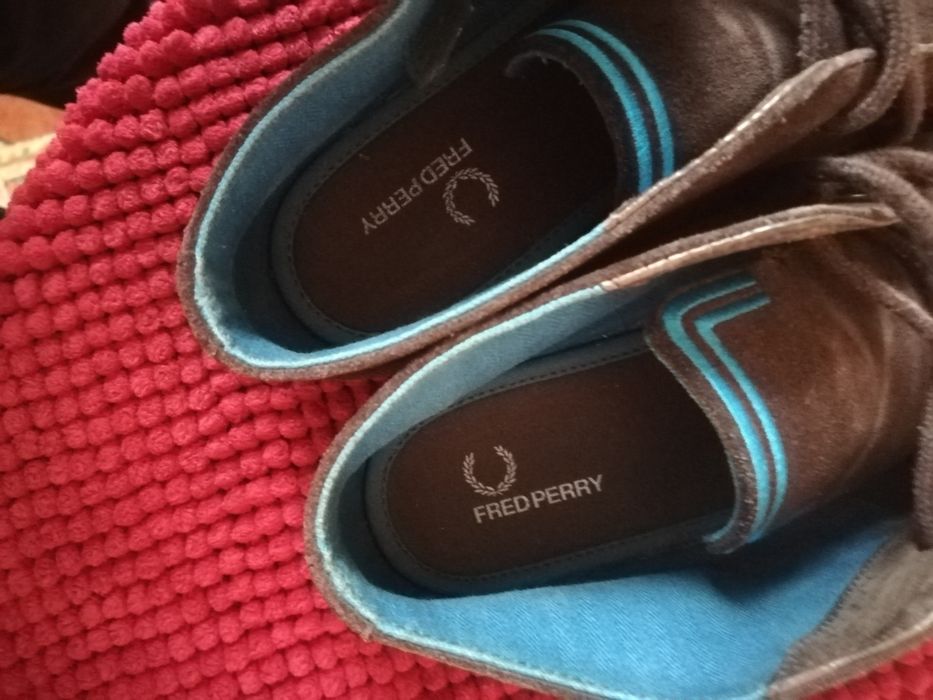 Ghete nr 41 Fred Perry piele întoarsă