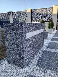 jardiniere beton mozaic