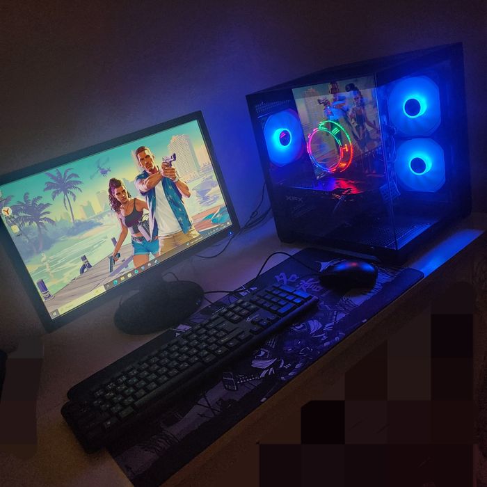 RX580 8GB 16GB SSD 512GB компьютер игровой