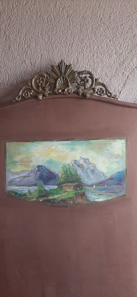 Антика метални табли за легло
