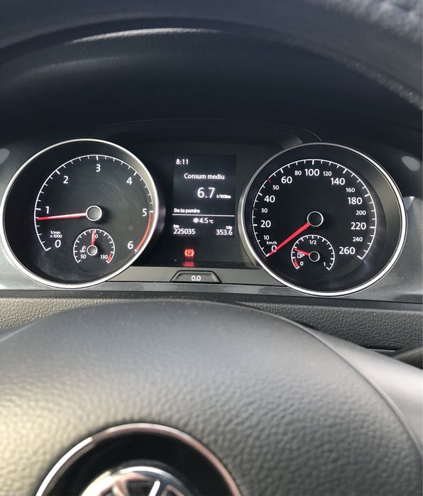 Volkswagen Golf 7 facelift euro 6 fara ad blue