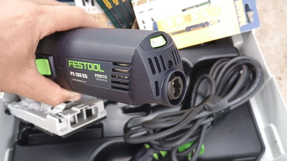 Fierastrau pendular. Soricel.Festool ps 300 eq cutie cu multe panze