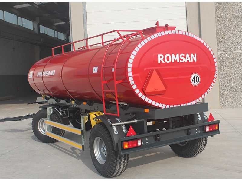 Cisternă dublu ax, cisternă Romsan