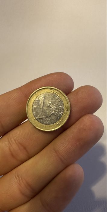 Moneda rara 1 euor,2001