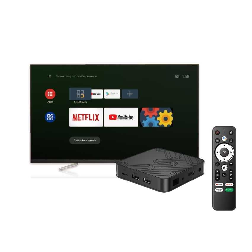 Прекрасное качество по низкой цене качественный 4/32, 2/16 TV Box Andr