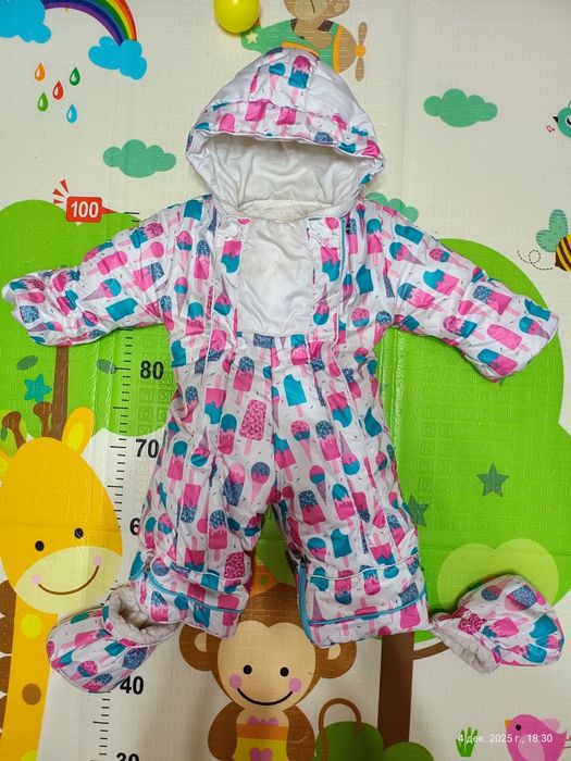 Зимний комбинезон 74 размер