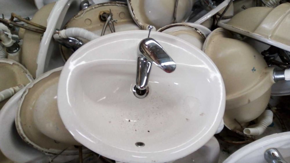 Мивки с батерия на Видима