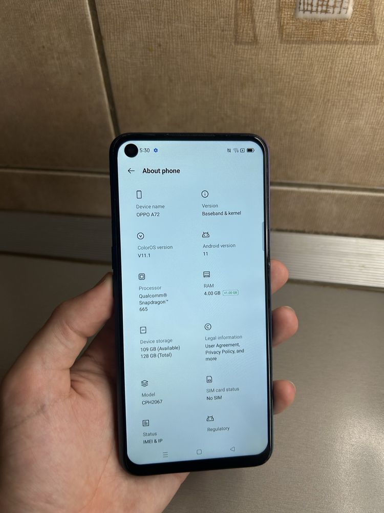 Oppo A72 128 Gb 7 Ram