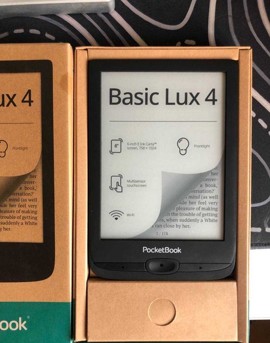 Электронная книга. Pocketbook Basic Lux 4