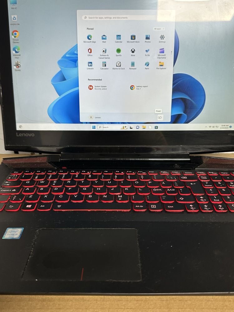 Dezmembrez Laptop Lenovo Ideapad Y700-15ISK- i5 6300HQ- GTX 960M