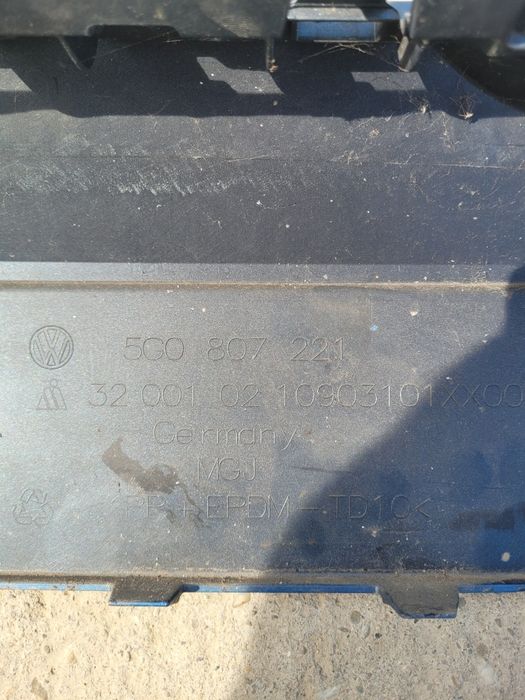 Bara spoiler vw golf 7oem 2013-2015